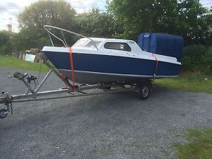 Boat with 20hp Selva outboard. Relisted due to time waster.