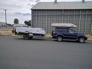 Quintrex 370 tinny, 15HP Mercury motor, dumbier folding trailer, Rhino roof load
