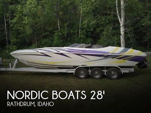 2006 Nordic Boats Heat 28 Mid-Cabin Open Bow