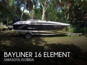 2014 Bayliner 16 Element Used