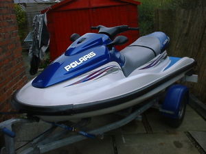 2001 POLARIS GENESIS 1200 JETSKI,BUNK TRAILER,FITTED COVER,DATATAG/PAPERWORK.