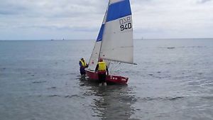 Sailboat 125 complete with road trailer and beach trolley Dromana Vic