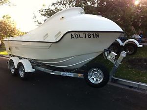 Jet boat ex surf rescue 308 v8 Hamilton jet 18ft