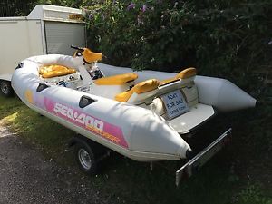SEADOO EXPORER BOMBERDIER RIB BOAT OFFERS REDUCED FOR QUICK SALE