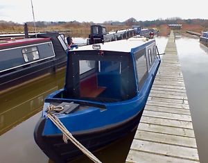 32' Cruiser Stern Narrowboat Day Boat, Weekend boat, Canal Boat