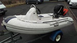2012 Europa 330 Sport RIB  20HP Mercury four stroke outboard with power tilt