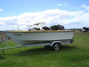 Runabout Boat 4.8M with Trailer