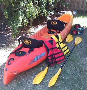 Viking 2 plus 1 Kayak with extras