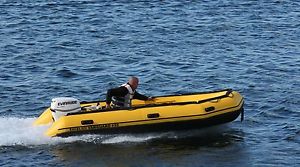 EXCEL VANGUARD XHD INFLATABLE BOAT COMMERCIAL WORKBOAT WATERSPORTS DIVING RIB