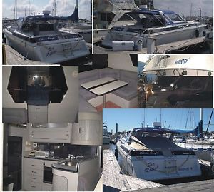 1987 Chris Craft Amerosport 412 with twin Diesels and Surface Drives