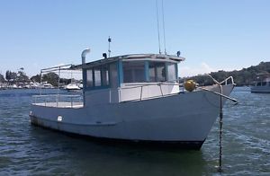 Steel work boat. 9.14m (30ft) ex trawler possible tug or strong play vessel (SYD