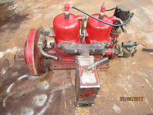 PUTT PUTT BOAT MOTOR BLAXLAND TWIN 2 STOKE INBOARD MOTOR