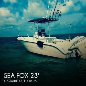 2001 Sea Fox 230 Center Console Used