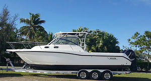 2007 BOSTON WHALER 305 CONQUEST BOAT Twin 250 Verados Mercury Serviced Generator