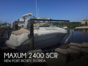 2002 Maxum 2400 SCR Used