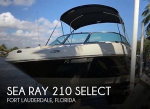 2010 Sea Ray 210 Select
