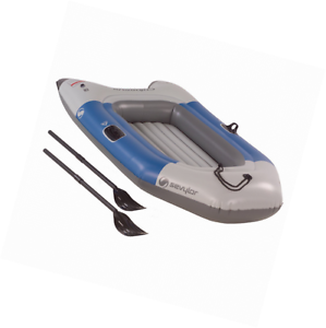 Sevylor Colossus 2 Person Inflatable Boat with Oars