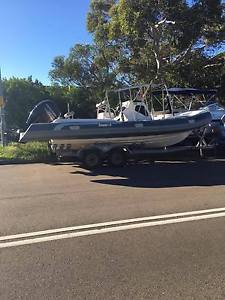 Inflatable Rib Storm Force 660 Damaged