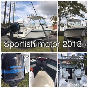 1995 WAHOO SPORTFISH 23' WITH 2013 MERCURY 250 BLUEWATER