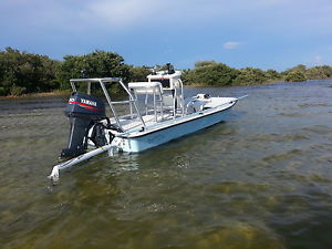 1998 Carolina Skiff flats fishing boat