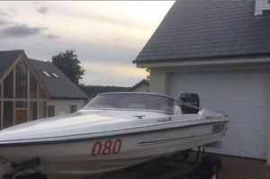 fletcher speedboat no engine only boat