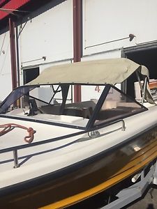 Ski fishing boat