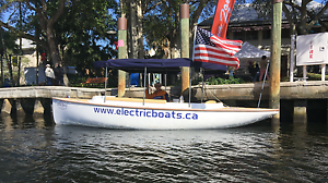 FANTAIL 217 2016 ELECTRIC MOTOR BOAT DUFFY PONTOON TORQEEDO ELECTRACRAFT TESLA