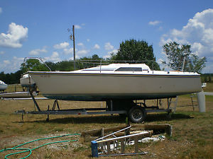1987 HUNTER 23 wing keel