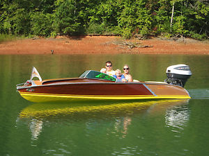 Aristocraft Torpedo 16 Classic wood boat NEW