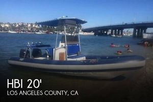 1989 HBI 20.6 Rigid Inflatable Boat Used