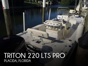 2014 Triton 220 LTS Pro Used