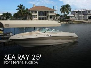 1999 Sea Ray 260 Signature Select