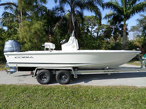 2013 COBIA 21 BAY**LIKE NEW**DOUBLE AXLES ALUMINIUM TRAILER**