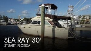 1986 Sea Ray Sedan Bridge SRV300