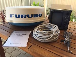 Furuno RADAR Model 1832 4kW Radome, Display Unit and Cables