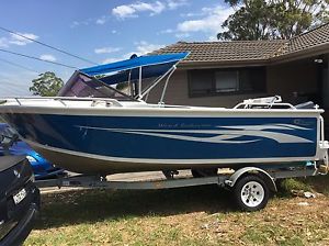 2005 FOUR SEASONS 5.3M WIND SEEKER SS & 90 HP YAMAHA Engine