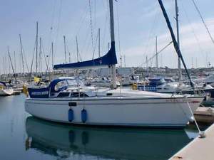 Hunter Legend 334 SAILING BOAT 1989 Lying Caernarfon - Cruising Yacht w liferaft