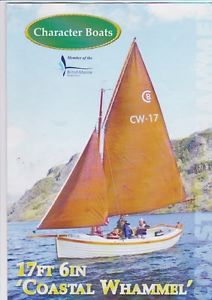 CHARACTER BOATS COASTAL WHAMMEL INC. ROAD TRAILER & OUTBOARD.