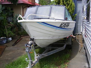 STACER 414 FORWARD CONTROL TRIM TAB BOAT