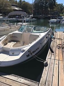 2003 Chaparral 243 Sunesta MUST SEE Open bow bowrider deck boat speed wake