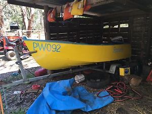 Timber Boat, trailer and motor