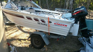 Stacer 4.2met Seaway Boat