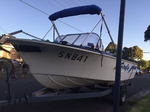 16 FT open fishing boat with yamaha 70hp