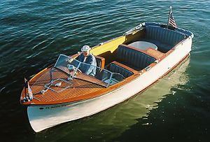 1947 Chris Craft Wooden Boat Model, U22 245, hull 705