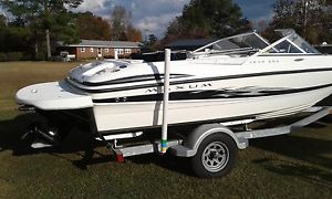 2006 Maxum 1800 SR3 141 hours  No reserve  swim platform 4.3  bimini top w/trlr