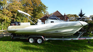 2015 ZODIAC NZO 700 CABIN BOAT RIB IN IMMAC COND (not Cobra, Avon, Scorpian)