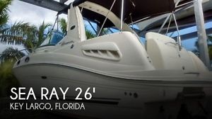 2008 Sea Ray 260 Sundancer