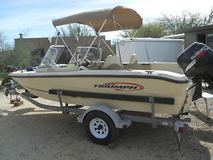 Triumph Fresh or Salt Water Fishing Boat 2004