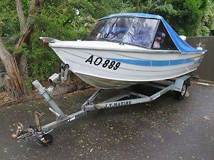 Quintrex 4.0m 30hp Aluminium boat