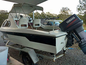 16ft half cab 115hp Yamaha outboard